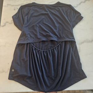 Black Short Sleeve Top